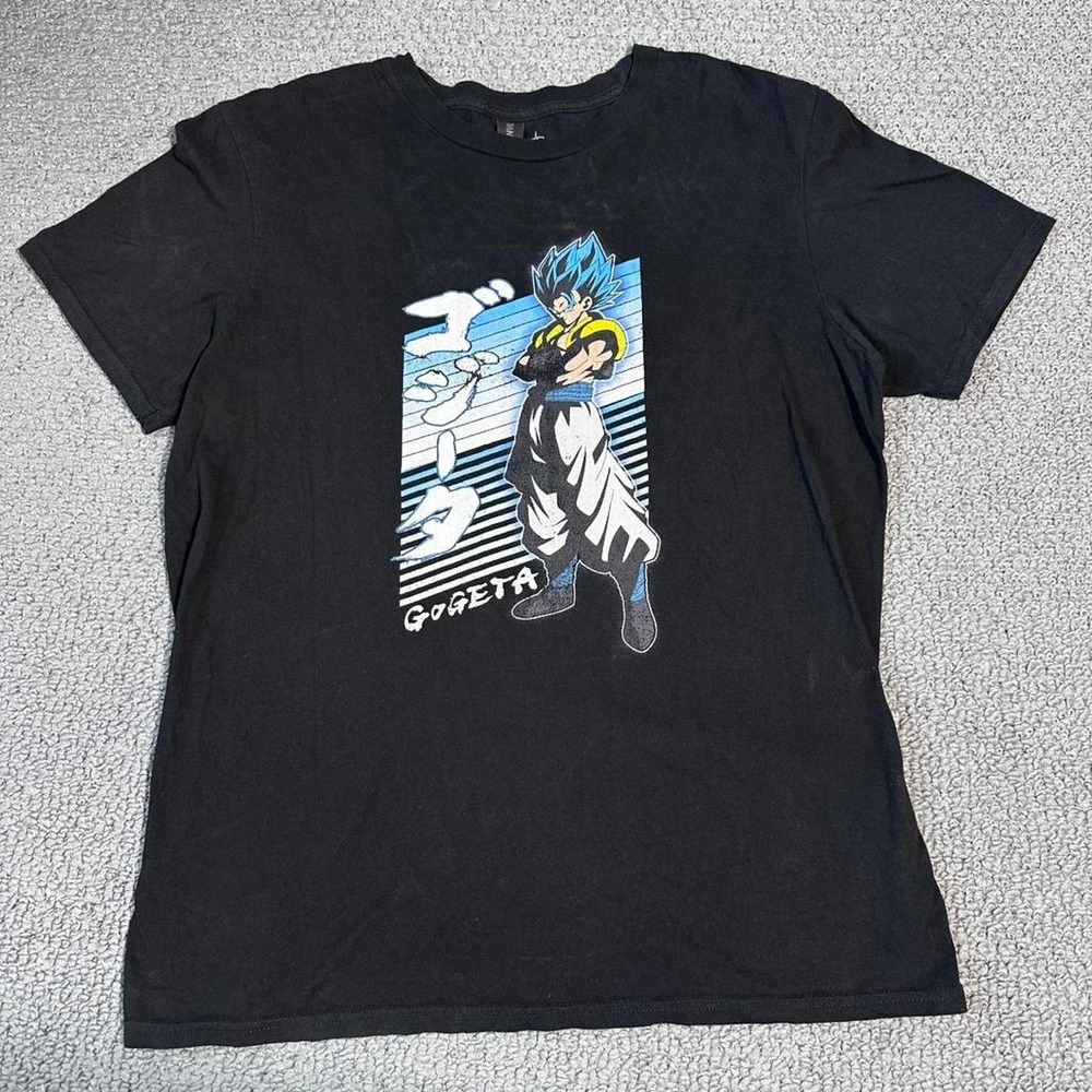 Dragon Ball Super black Gokueta Graphic Tee